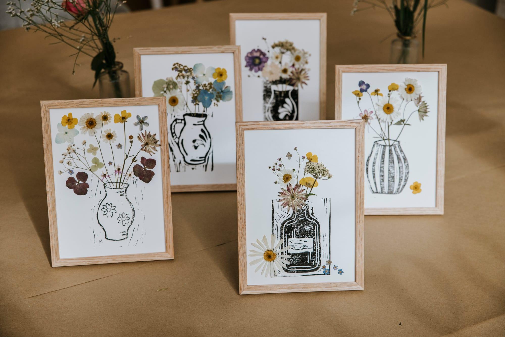 Druck trifft Blüte